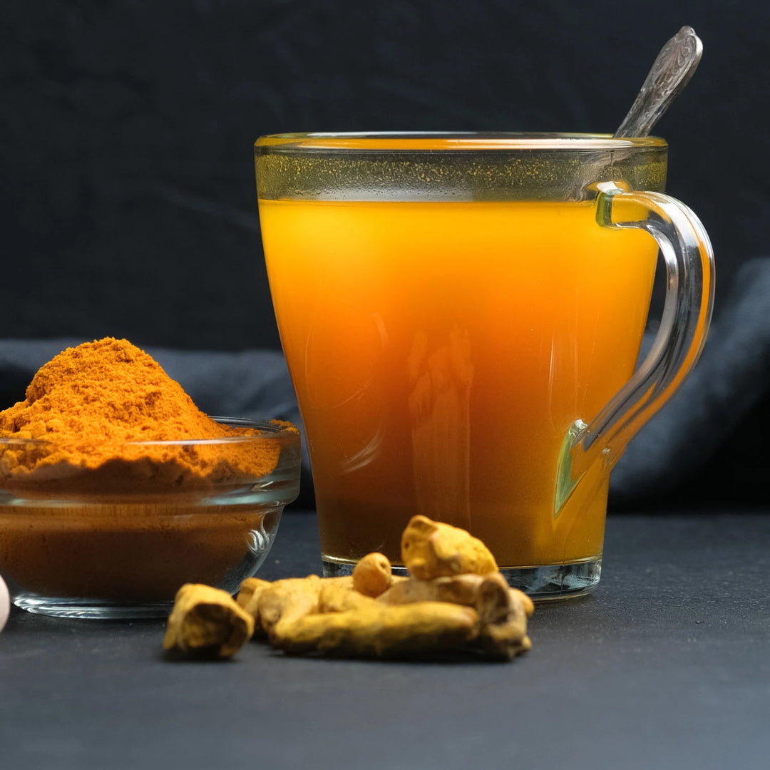 Receta de Té de Jengibre y Cúrcuma