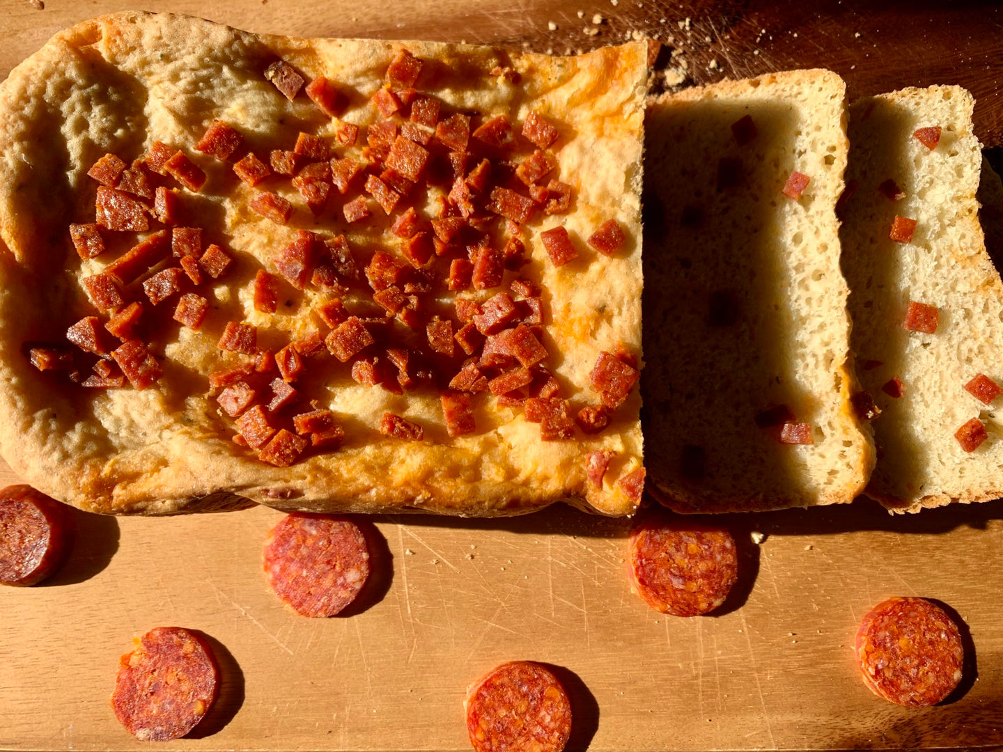 Receta de la Máquina de Pan de Pepperoni