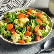 Roasted Cauliflower and Broccoli Air Fryer Recipe